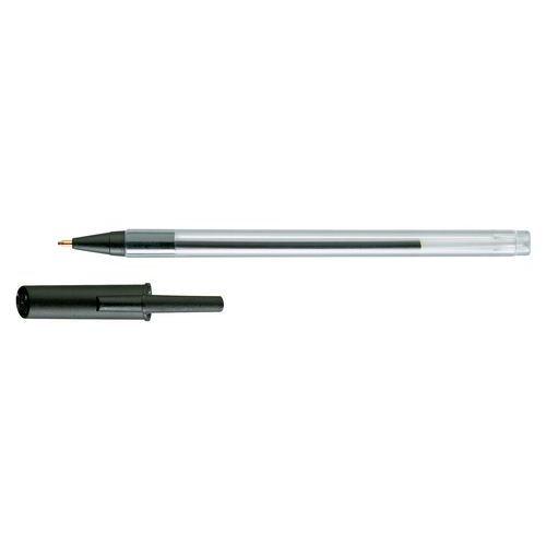 Stylo bille pointe fine  - noir thumbnail image 1