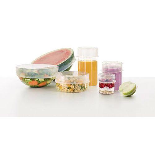 Lot de 3 couvercles silicone extensibles transparent-Lekue thumbnail image 1