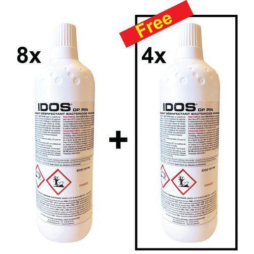 Lot de 12 8 bidons détergent concentré bactéricide 1L+4 offerts thumbnail image 1