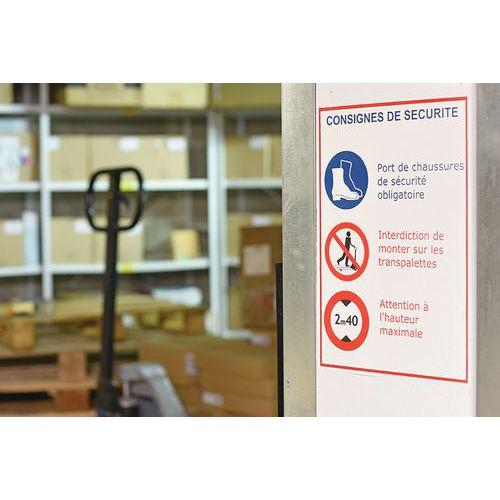 Illustration de : Étiquette d'affichage A3 ultra-résistant ILC - Impression laser, jet d'encre, copieur