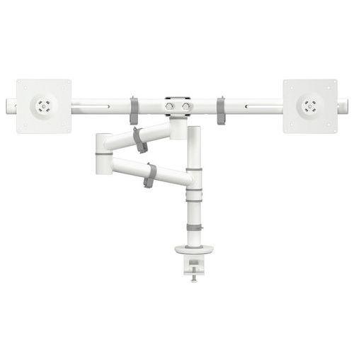 Illustration de : Bras à fixer / pincer Viewgo 48130 - 2 écrans