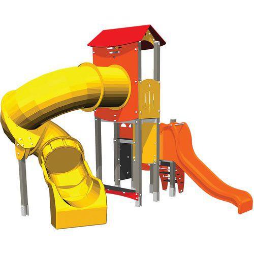 Structure double toboggan Titan alu - Manutan Expert thumbnail image 1