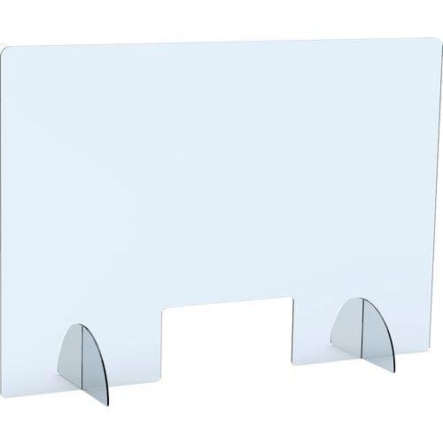 Illustration de : Panneau protection passe document hauteur 15cm Paperflow