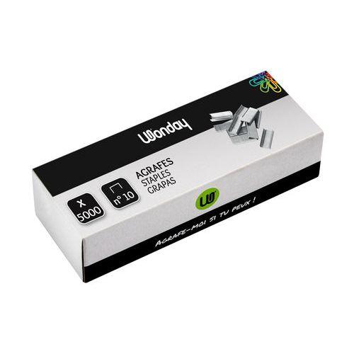 Illustration de : Boite de 5000 agrafes n° 10 - Wonday