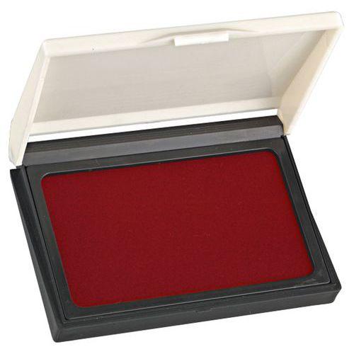 Tampon encreur 10,1x7,6 cm - rouge thumbnail image 1