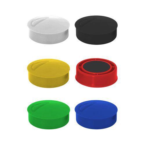 Illustration de : Sachet 6 plots aimantes Ø 25 mm force 0,400 kg - Wonday