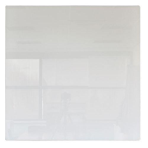 Tableau blanc magnétique en verre Pure White 50x50 thumbnail image 1