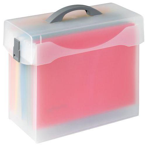 Illustration de : Boîte de classement Variobox avec 5 dossiers suspendus