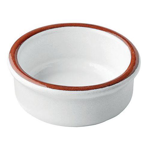 Cassolette en grès ø11,5 cm 19cl blanc thumbnail image 1