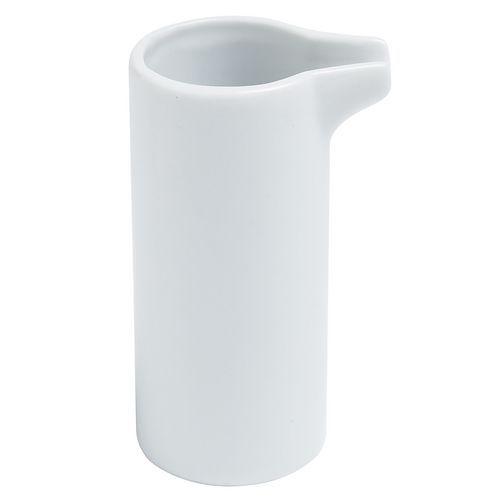 Crémier droit en porcelaine ø4 cm 6,5cl blanc thumbnail image 1
