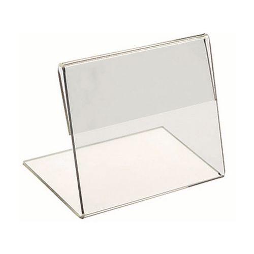 Illustration de : Lot de 10 étiquettes en plexiglass