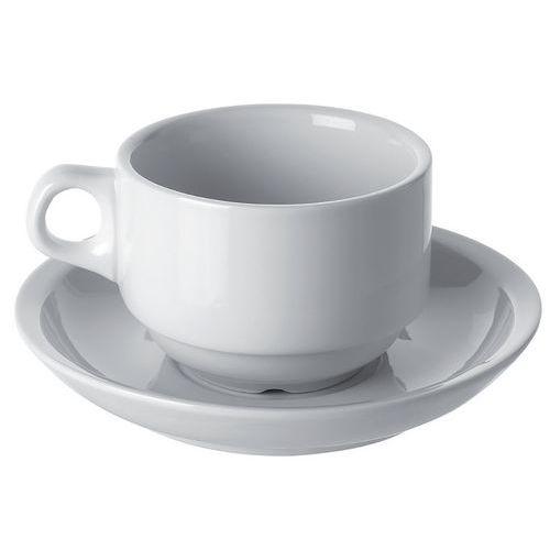 Illustration de : Tasse et soucoupe déjeuner en porcelaine