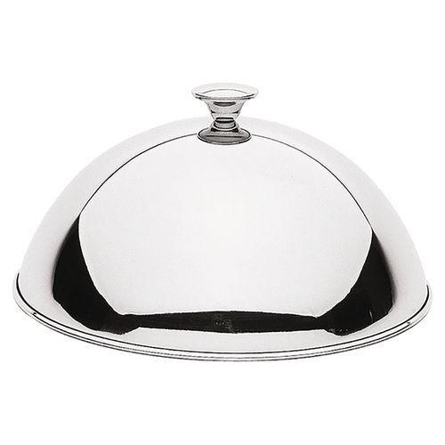 Couvre-Assiette dôme inox ø26 cm gris thumbnail image 1