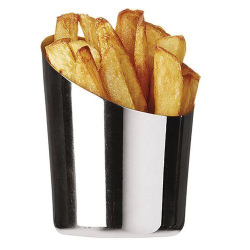 Illustration de : Pot à frites inox