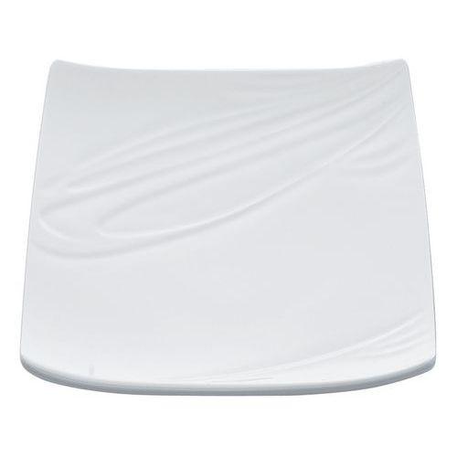 Assiette carrée en porcelaine blanc-Foodj'I thumbnail image 1