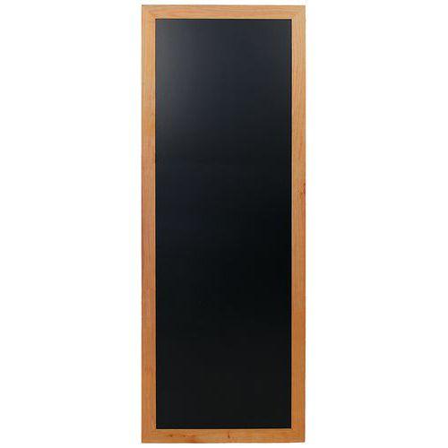 Ardoise murale cadre bois clair 150x56x5 cm -Longue - Securit thumbnail image 1