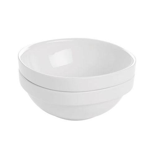 Bol carré en porcelaine 40cl blanc-Oslo-Sarreguemines thumbnail image 1