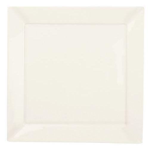 Carré en porcelaine30,5x30,5 cm blanc-Plume thumbnail image 1