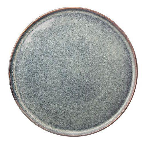 Illustration de : Assiette plate en grès-Maui