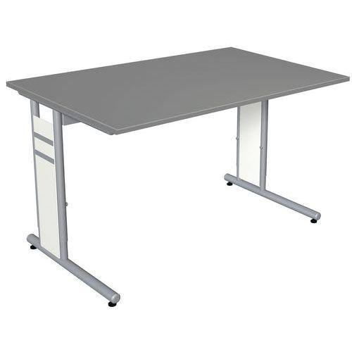 Bureau droit 120 cm Graphite Form 4 thumbnail image 1