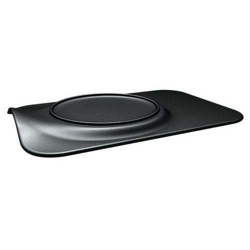Assiette en porcelaine noir-Burger Chic thumbnail image 1