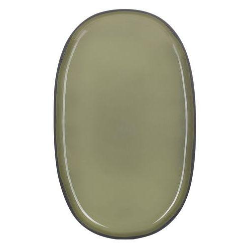Assiette ovale en porcelaine cardamone-Caractere-Revol thumbnail image 1