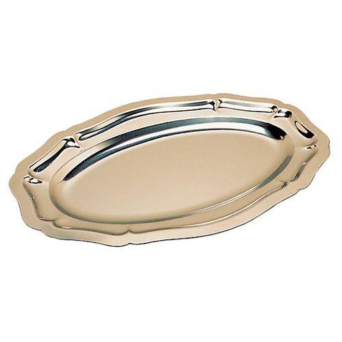 Plat ovale en inox 39x24,5 cm - Pompadour thumbnail image 1