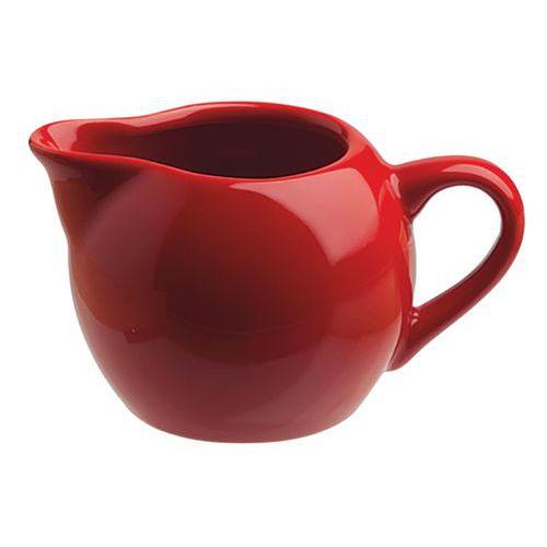 Crémier en porcelaine ø4,5 cm 13cl rouge-Ekio thumbnail image 1