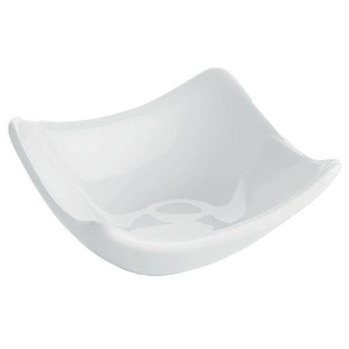 Coupelle ondée en porcelaine blanc thumbnail image 1