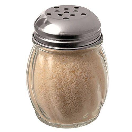 Illustration de : Saupoudreuse parmesan en verre