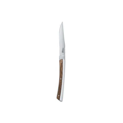 Couteau à steak inox et bois 22,5 cm-K2 thumbnail image 1