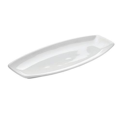 Assiette plate en porcelaine 30x12x3,2 cm blanc-Kayuko thumbnail image 1