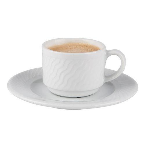 Tasse café en porcelaine ø6,5 cm 9cl blanc-Panama thumbnail image 1