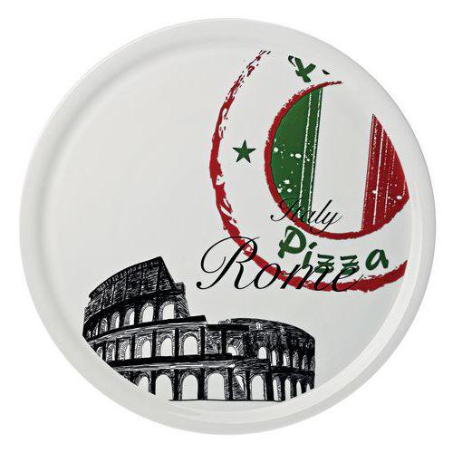 Assiette à pizza en porcelaine ø31 cm blanc-Rome thumbnail image 1