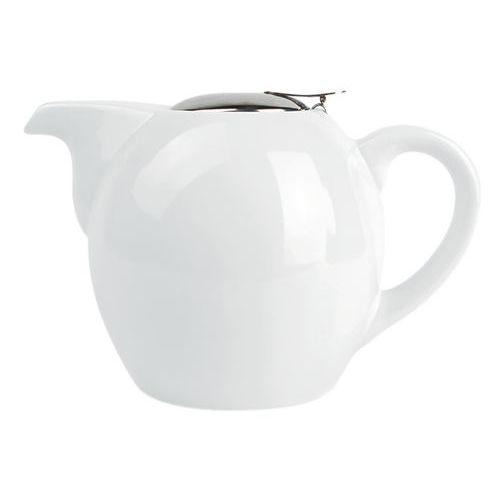 Illustration de : Théière avec filtre en porcelaine-Camelia In Situ