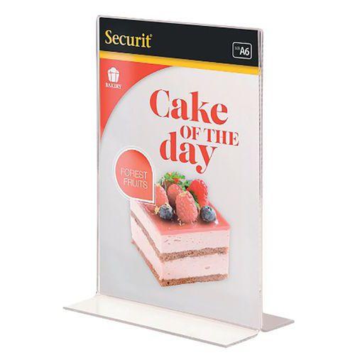 Illustration de : Porte affiche vertical