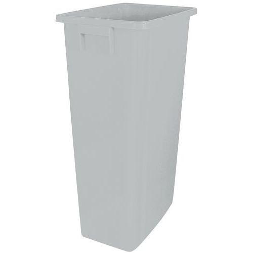 Illustration de : Collecteur tri sélectif - 80 L, compact et facile à nettoyer - Probbax