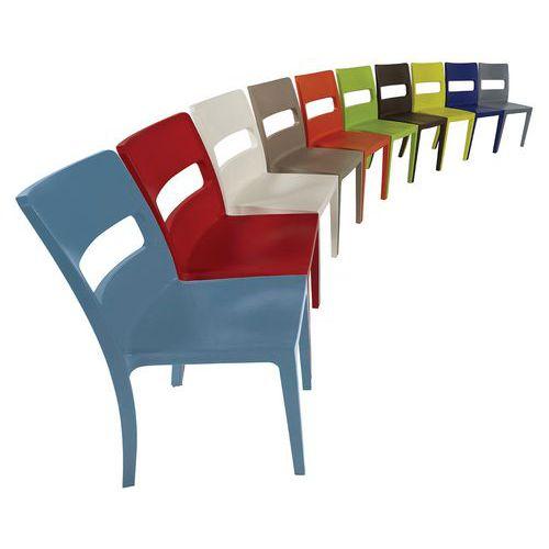 Illustration de : Chaise polypropylène 4 pieds SAI S-CAB