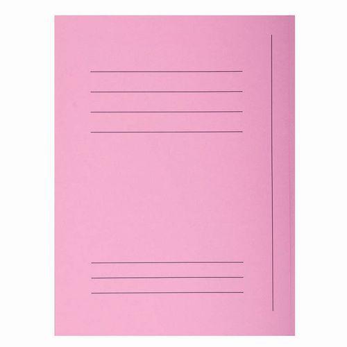 Lot de 50 Chemises imprimées 3 rabats SUPER 210 - 24x32cm-Rose thumbnail image 1