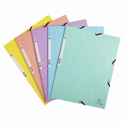Lot 50 Chemises à élastiques carte lustrée Aquarel assorties thumbnail image 1