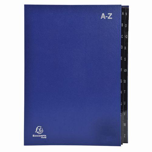 Lot de 8 Trieur rigide Economique Ordonator 24 compartim. Alp. Bleu thumbnail image 1