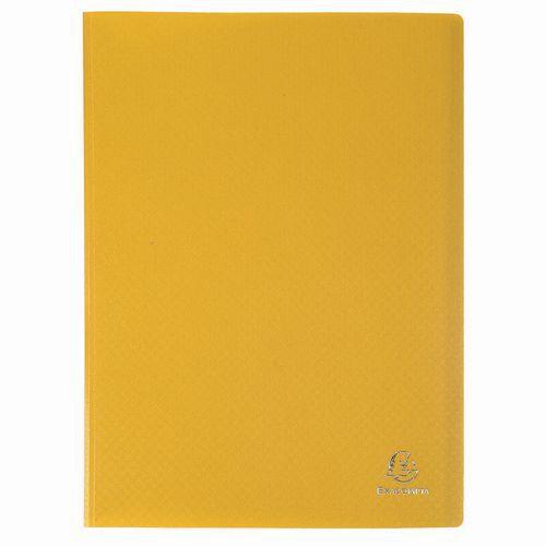 Illustration de : Porte vues Opak format A4 - 80 vues - Exacompta