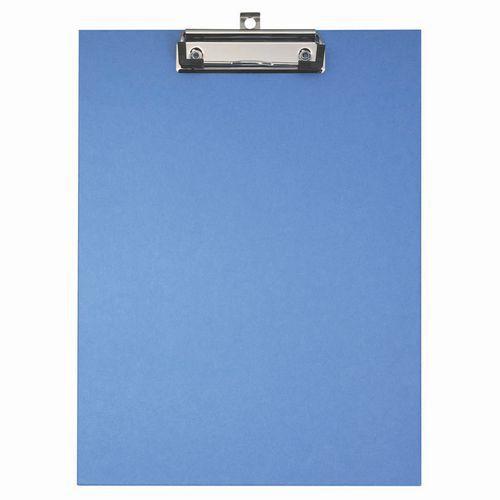 Lot de 10 Porte-bloc papier enduit - Format 23x32cm pour A4-Bleu thumbnail image 1