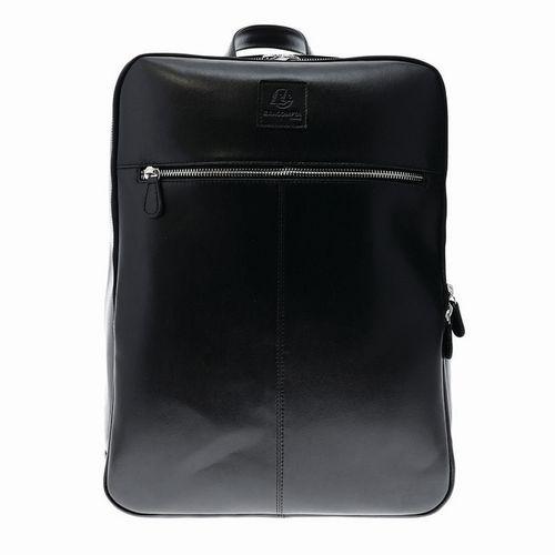Sac à dos ordinateur Exactive Cuir-Noir thumbnail image 1