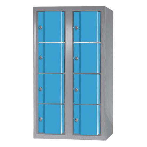 Illustration de : Armoire non visitable Omega sans pieds 2 colonnes - Manutan Expert