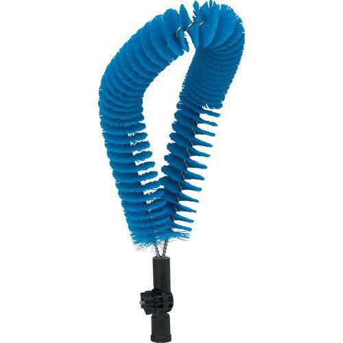 Lot de 5 Brosse flexible, 510 mm, Medium, Bleu thumbnail image 1