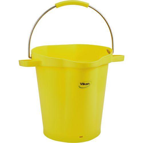Lot de 5 Seau gradué, bec verseur, 20 L, Jaune thumbnail image 1