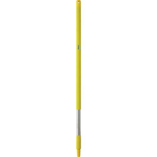 Lot de 5 Manche inox, Ø31 mm, 1025 mm, Jaune thumbnail image 1