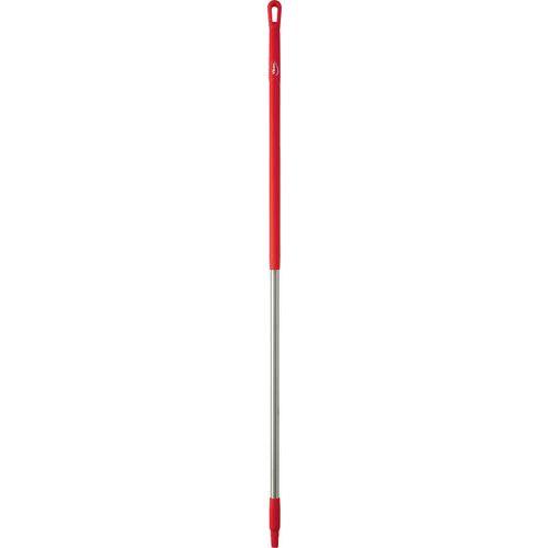 Lot de 5 Manche en acier inoxydable, Ø31 mm, 1510 mm, Rouge thumbnail image 1