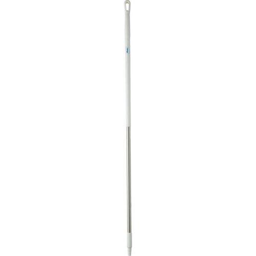 Lot de 5 Manche en acier inoxydable, Ø31 mm, 1510 mm, Blanc thumbnail image 1
